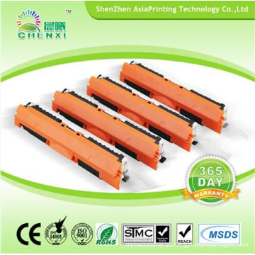 China Premium Color Toner Cartridge para HP CF350A CF351A CF352A CF353A 130A
